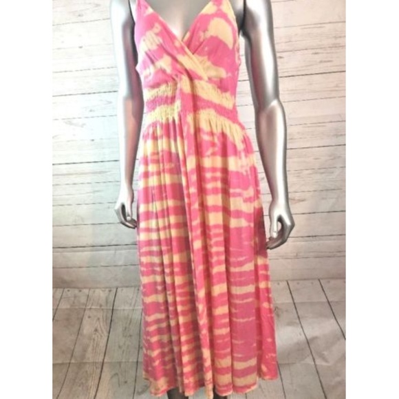 BeLLa MoDa Dresses & Skirts - BeLLa MoDa Sz M Striped BoHo Look Maxi Sundress
